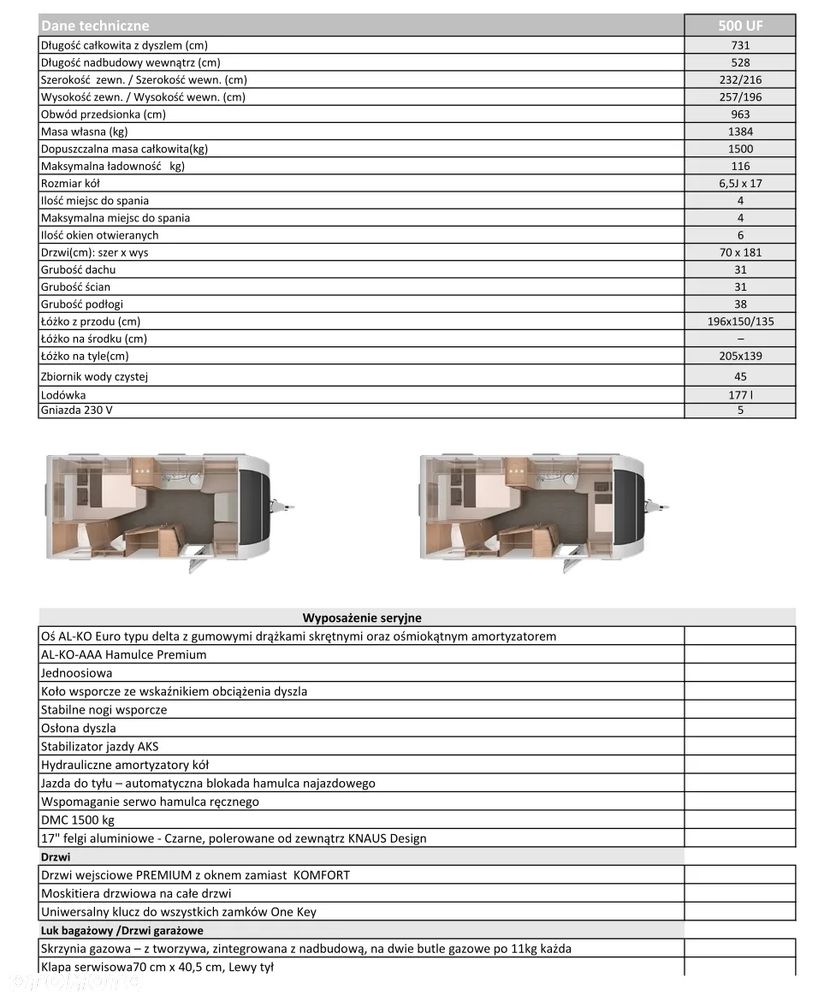 KNAUS SUDWIND 500 UF - 11