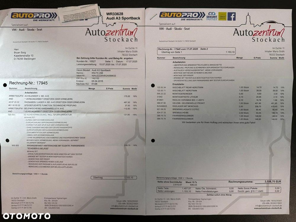 Audi A3 Sportback 2.0 TDI Quattro Ambition - 32