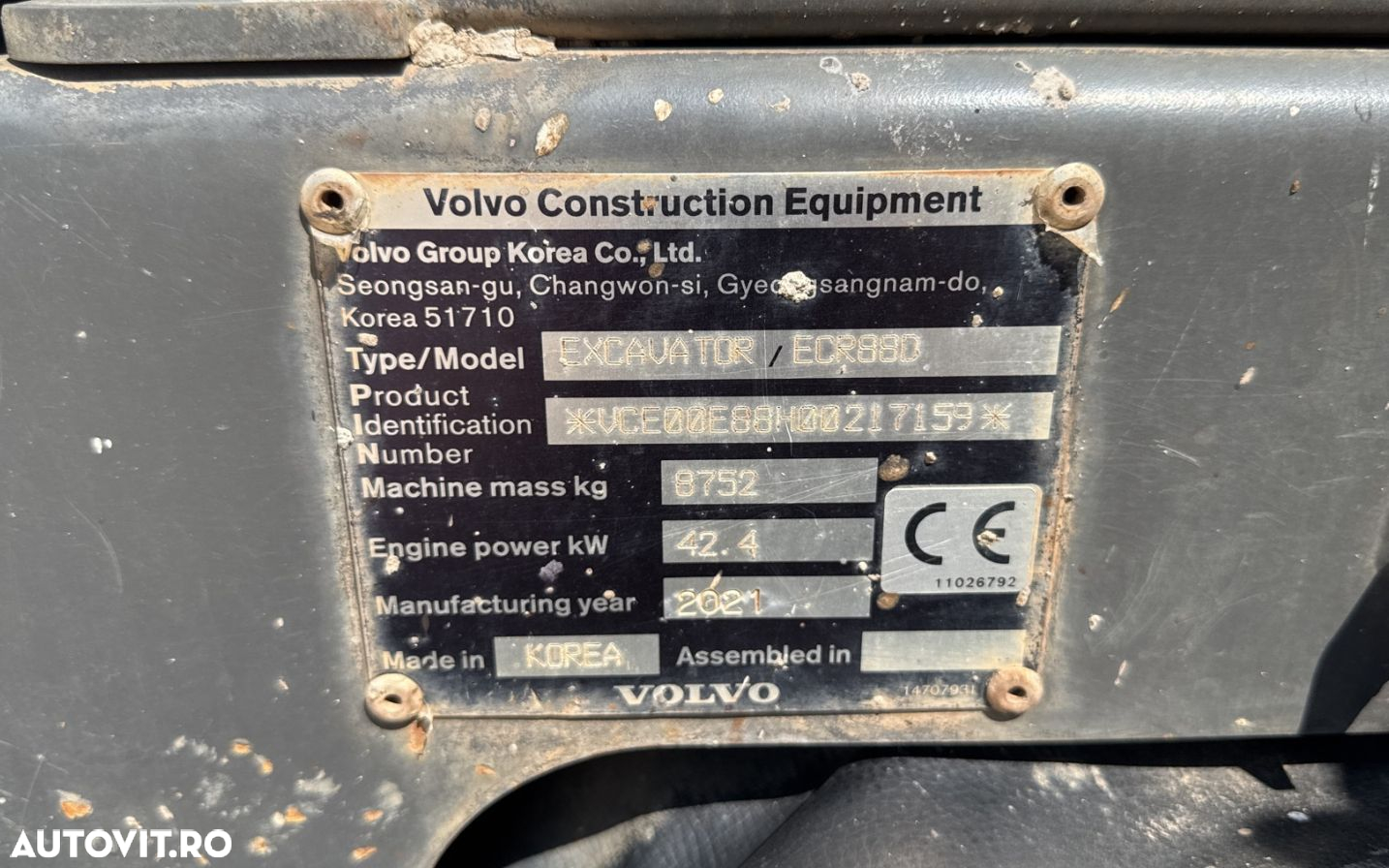 Volvo ECR88D Excavator - 4