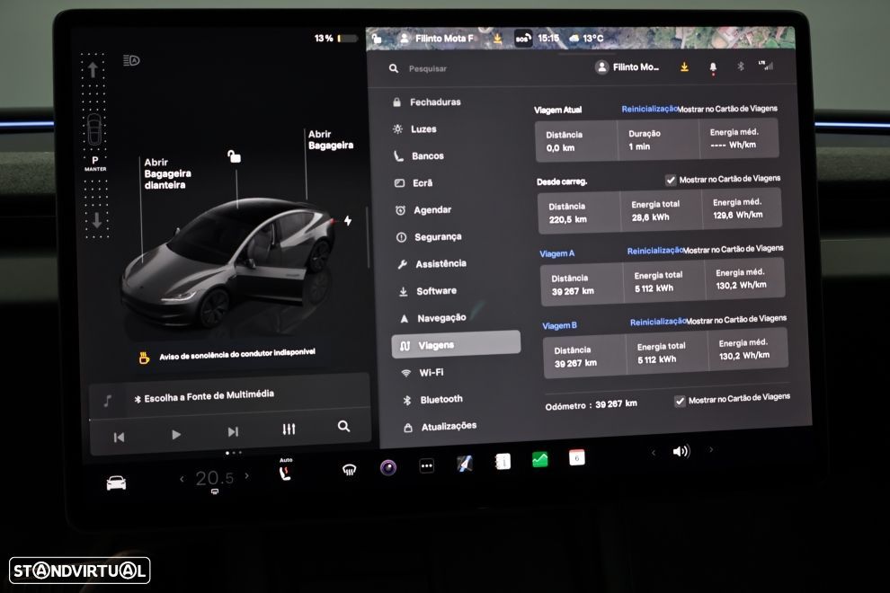 Tesla Model 3 Tração Traseira Standard - 16