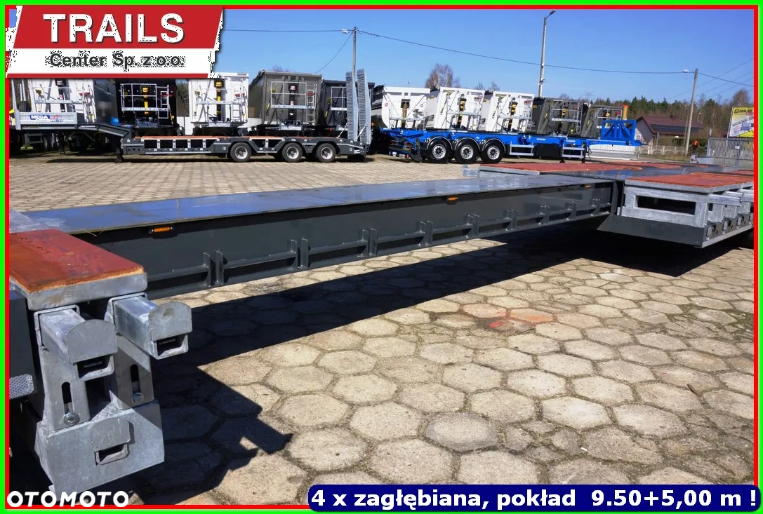 Inny Niskopodwoziowa ład. 43 T, rozciągana do 18,60 m, 4 x załębiana !!! - 29