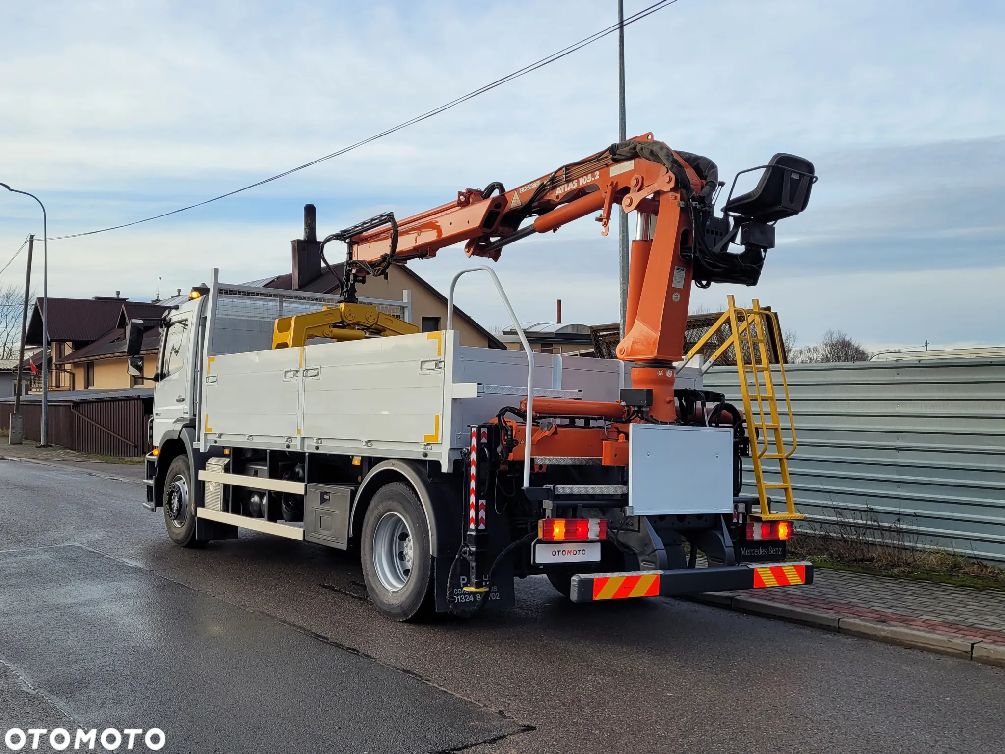 Mercedes-Benz AXOR 1833 330KM HDS ŻURAW DŹWIG SIODEŁKO KRÓTKI ROZSTAW OSI - 9