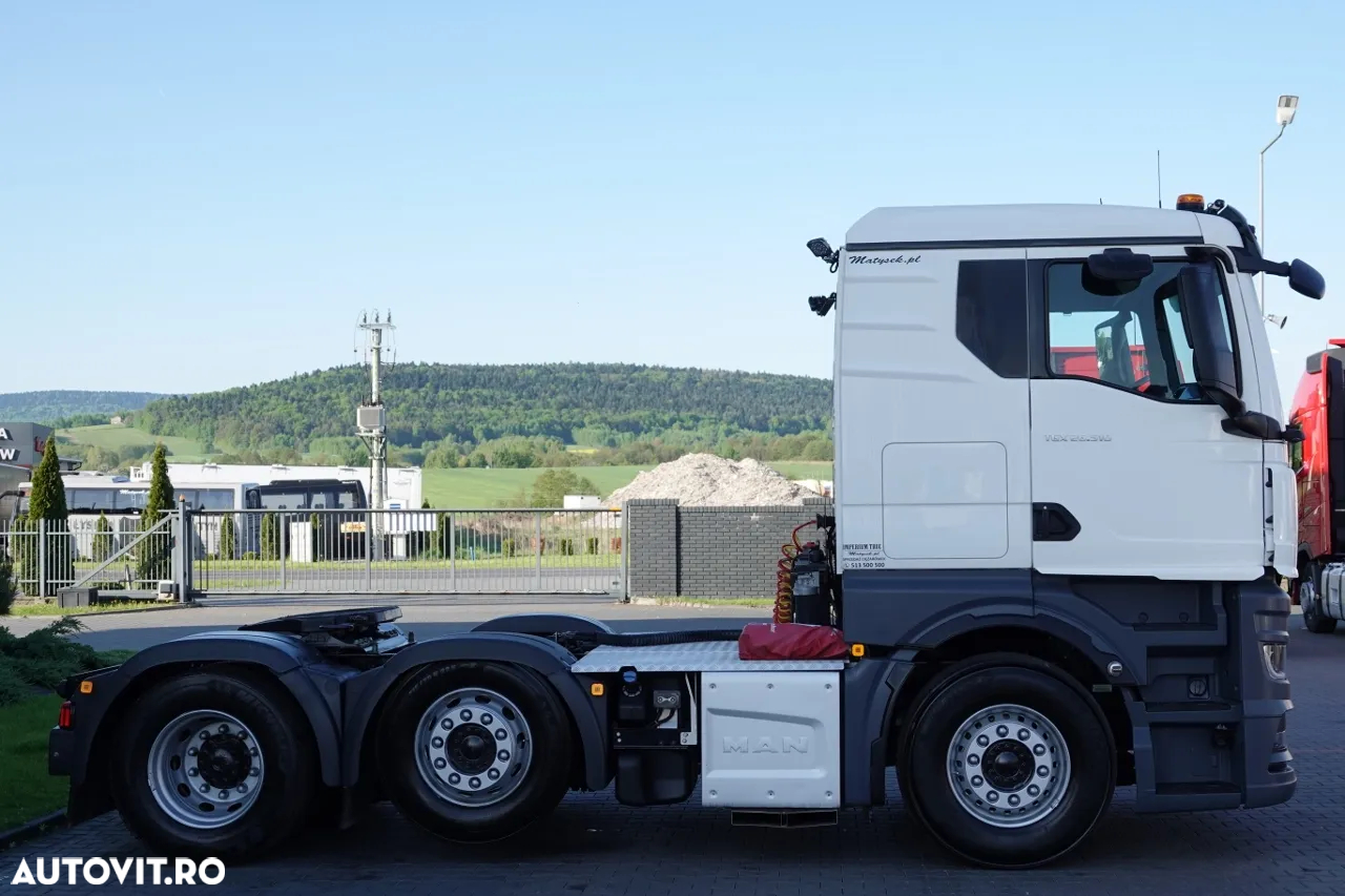 MAN GX 26.510 / 6x2 / împingător / axă de direcție și lifting / HIDRAULICĂ / CABĂ JOSĂ / 2021 - 10