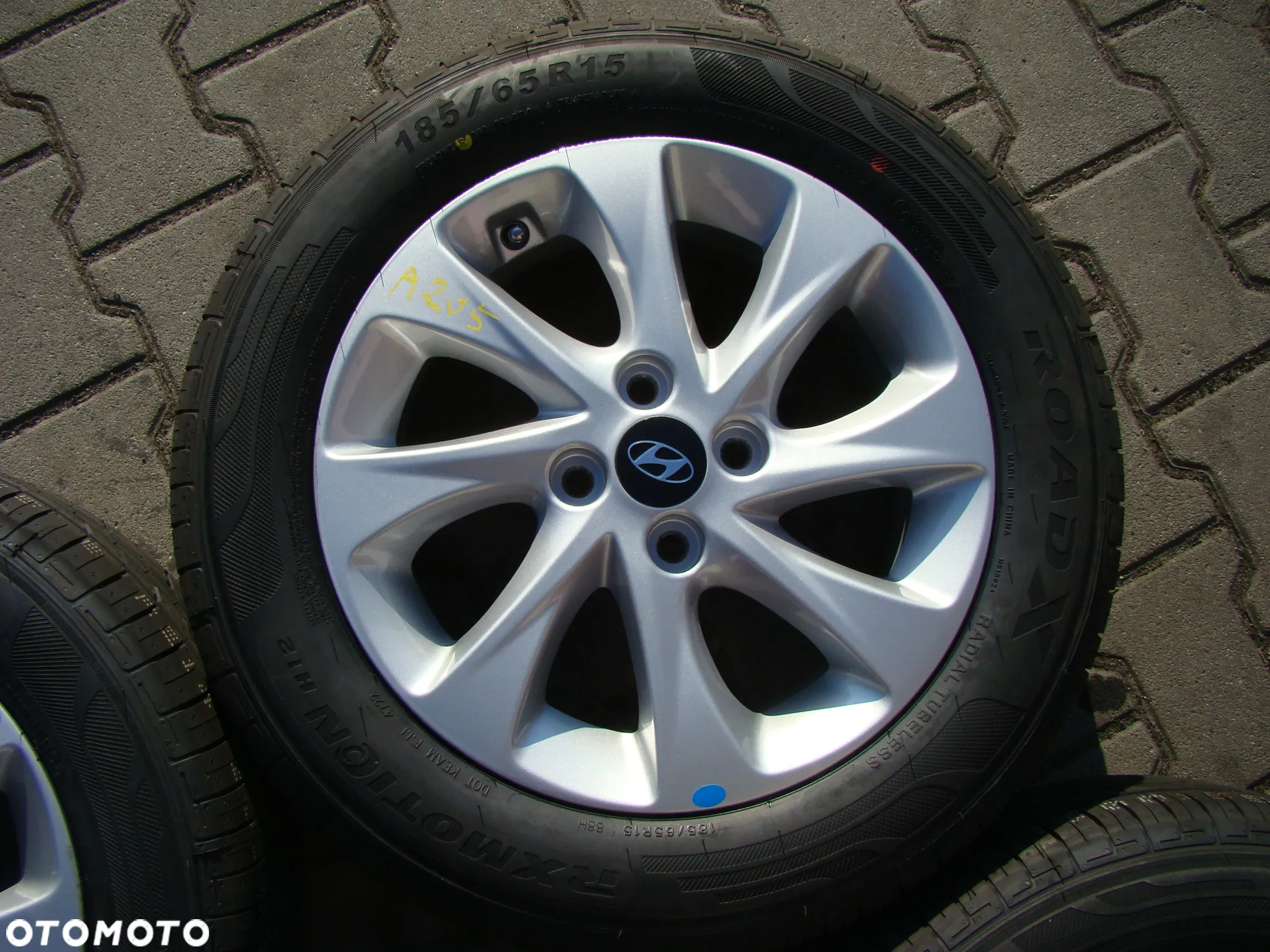 a205 4x100 Hyundai I20 Bayon 6Jx15 Lato niemontowane 185/65 R15 - 5