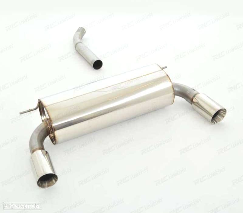 LINHA DE ESCAPE BMW F30 F31 328 430 LOOK M DUPLA SAÍDA - 3