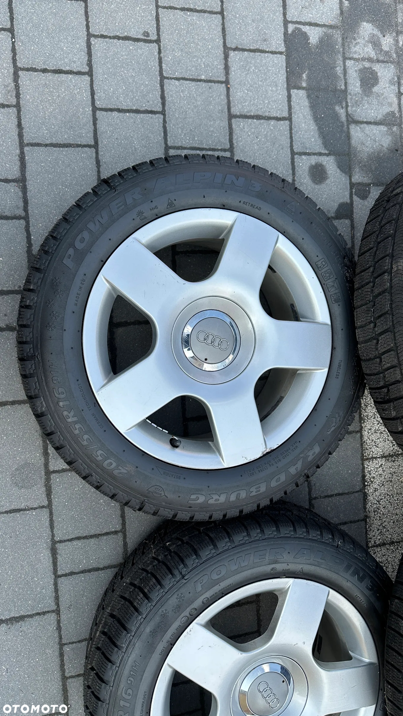 NOWE OPONY Koła r16 5x112 205/55 audi seat skoda vw alufelgi felgi - 5
