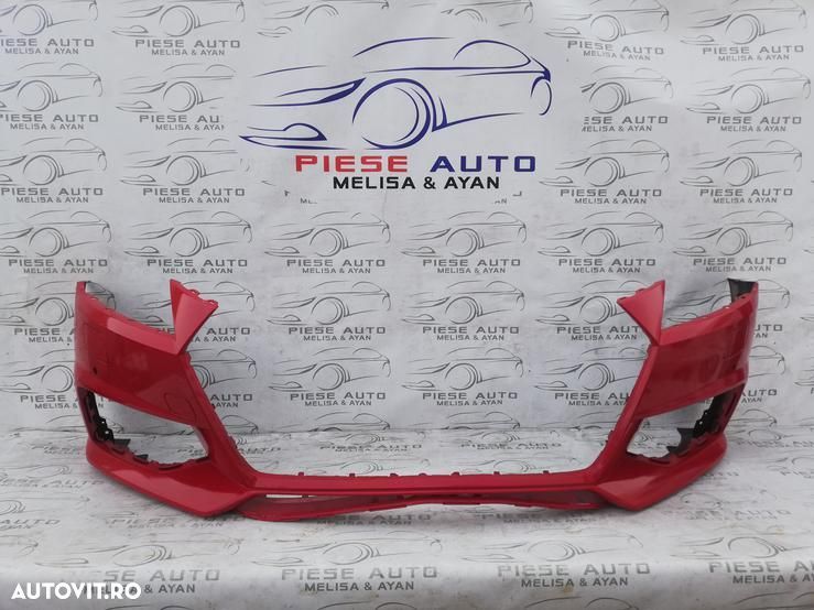 Bara fata Audi TT 8S S-Line an 2014-2015-2016-2017-2018-2019 Gauri pentru 4 senzori si spalatoare - 1