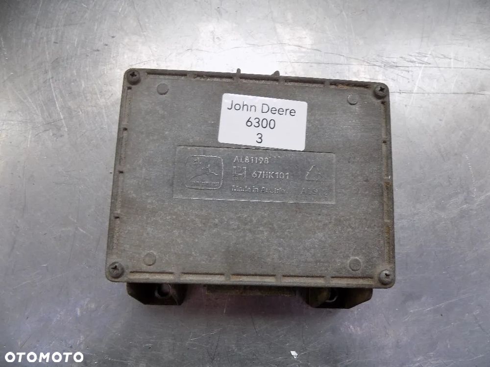 sterownik komputer silnika al81198 67hk101 john deere 6300 6100 6200 6400 - 1