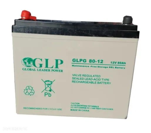 AKUMULATOR ŻELOWY GLP 12V 80AH Rybnik - 1