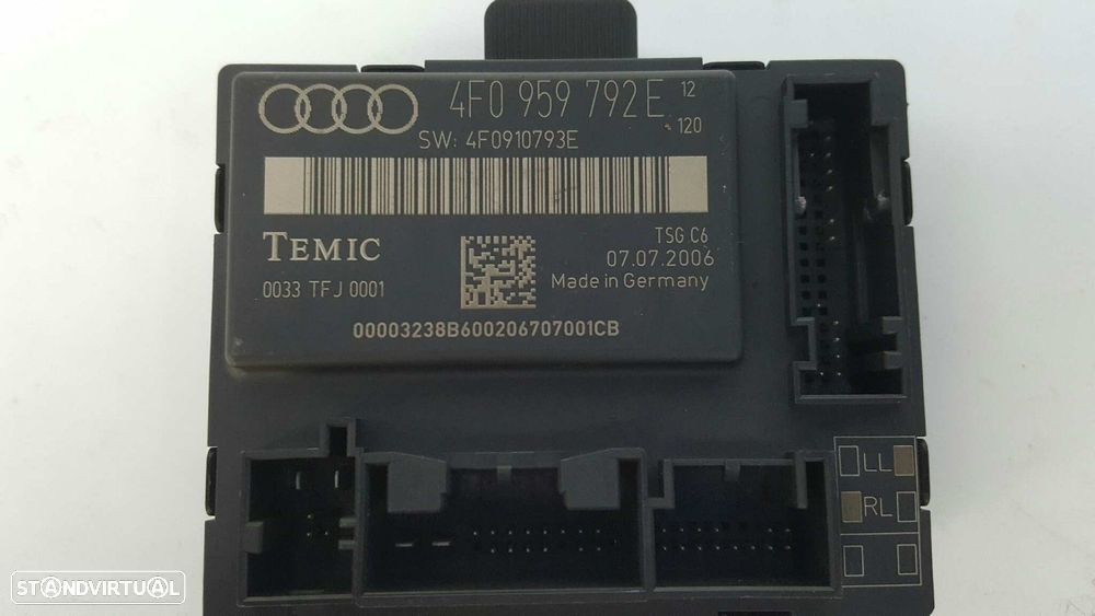 CENTRALINA/BOMBA FECHO CENTRAL AUDI A6 BERLINA (4F2) 2.0 TDI - 3