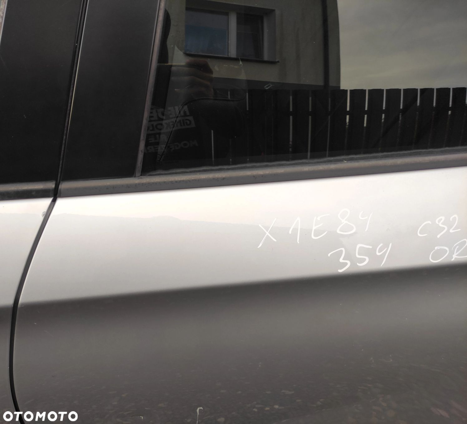 DRZWI LEWY TYŁ TYLNE BMW X1 E84 354 TTIANSILBER ORG LAKIER - 2