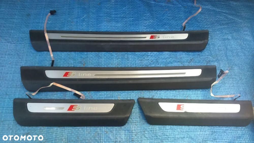 Audi Q7 4M Listwa Progowa Nakładka Na Próg Przód Tył Prawa Lewa - 1