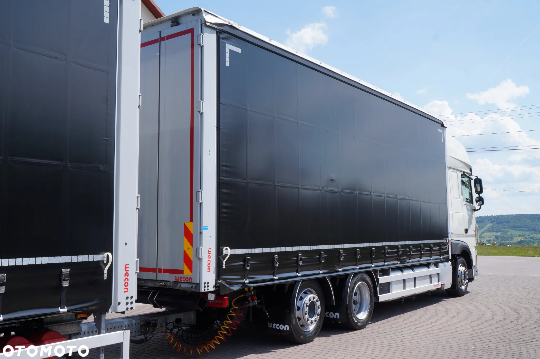 DAF XF 480 EURO 6 ZESTAW TANDEM PRZEJAZDOWY 120 M3  7,7 M + 7,7 M WECON - 6