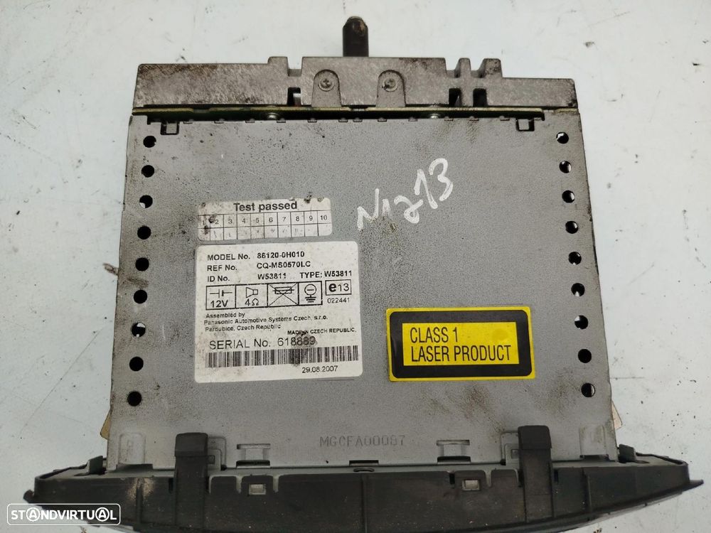 Rádio / auto-rádio CITROËN C1 (PM_, PN_) - 2