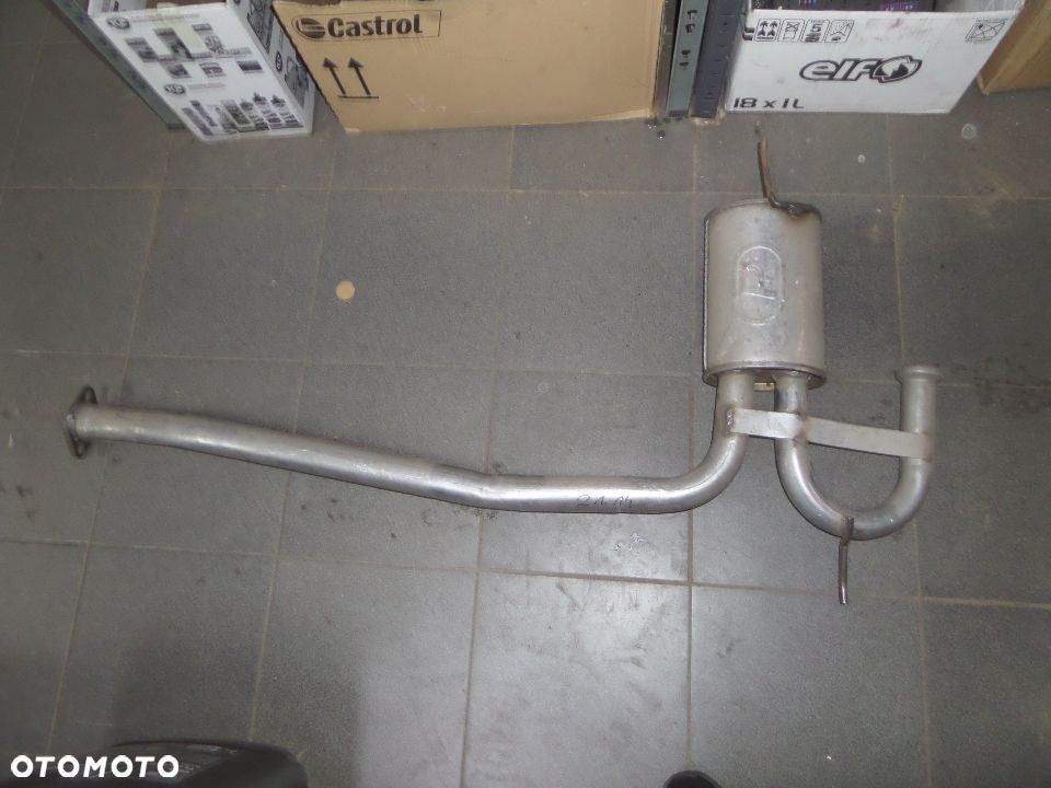 11156 Nowy tłumik wydech PL21.14 RENAULT R19 1.8 5D KAT 88-96 - 1