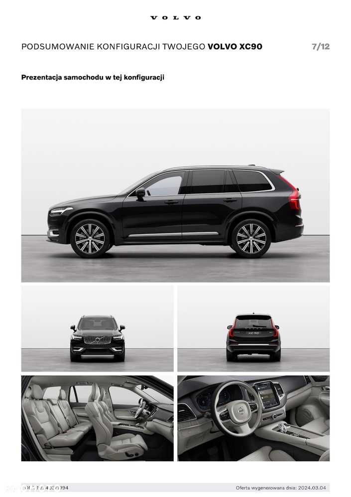 Volvo XC 90 B5 D AWD Plus Bright 7os - 12