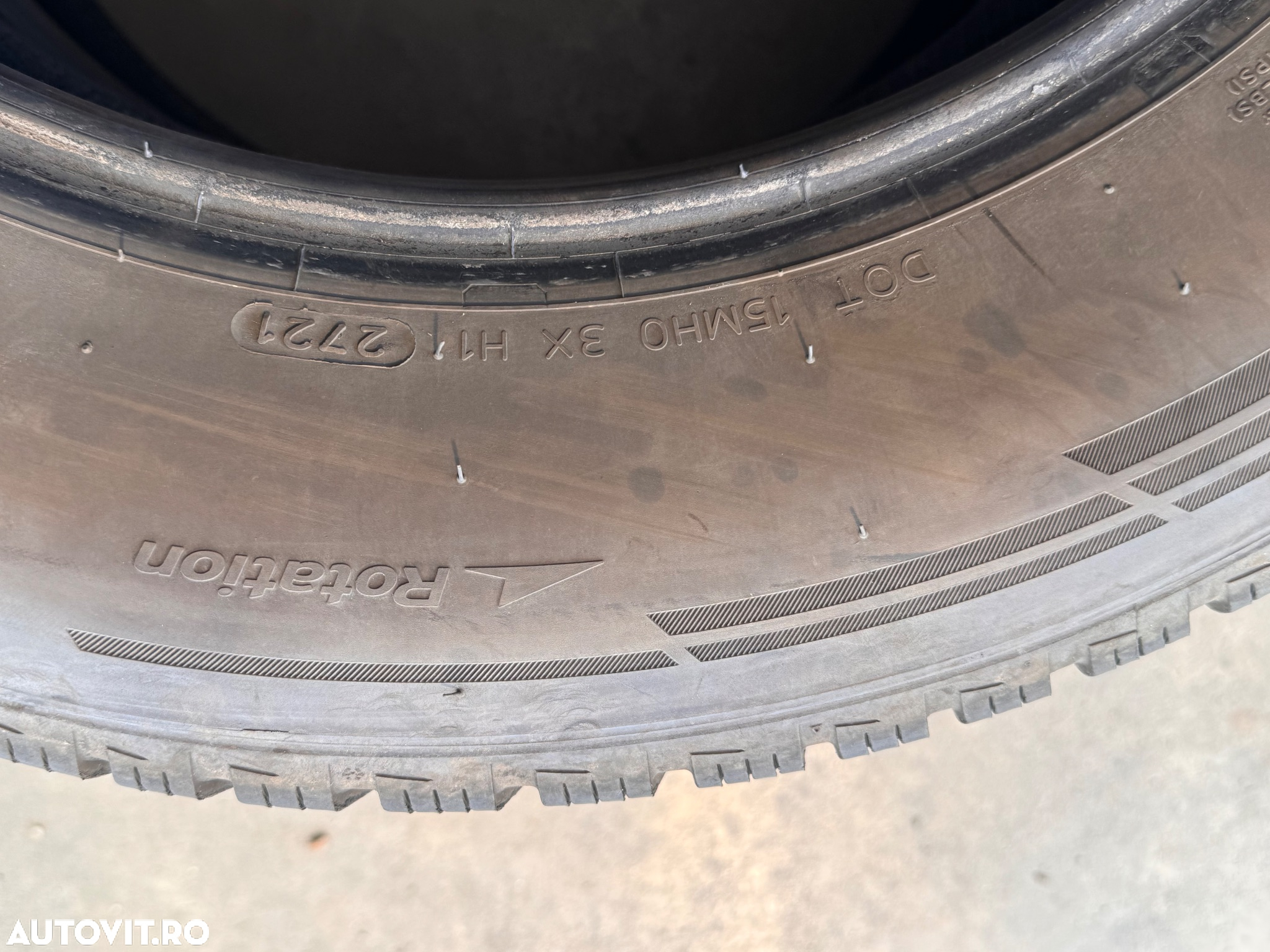 Vând 4 anvelope 215/65/17 hankook de iarnă ca noi - 7