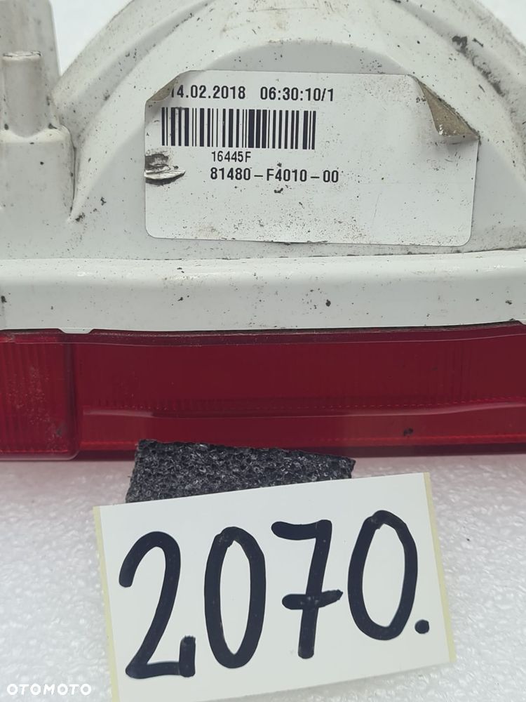 Toyota C-HR 81480-F4010 lampa przeciwmgielna tył tylna - 6