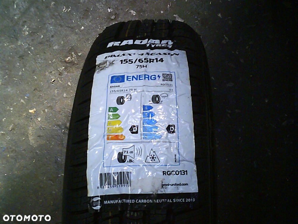 RADAR Dimax 4 Season 155/65R14 NOWA 2024 - 2