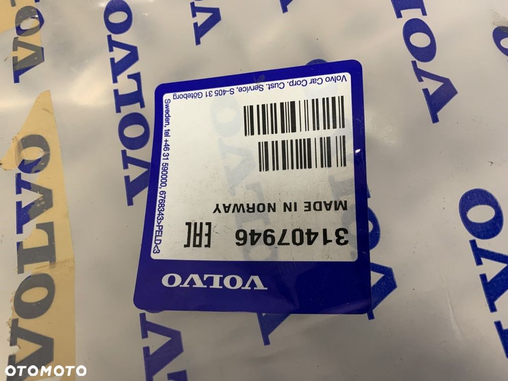 NOWA ORYGINALNA LISTWA SPOILER ZDERZAKA PRZEDNIEGO PRZÓD VOLVO XC40 31407946 17-24 - 9