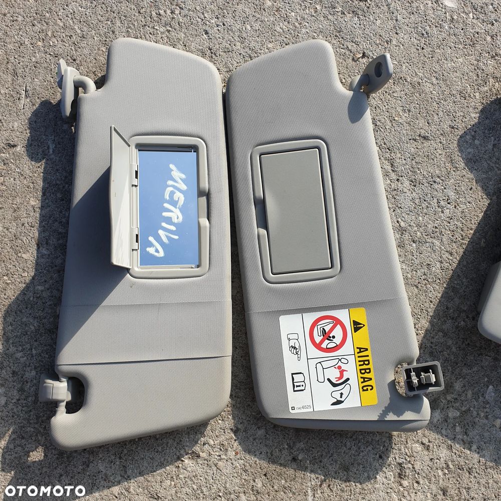 OPEL MERIVA II B  DASZEK OSLONA SLONECZNIK PRAWY 15R - 1
