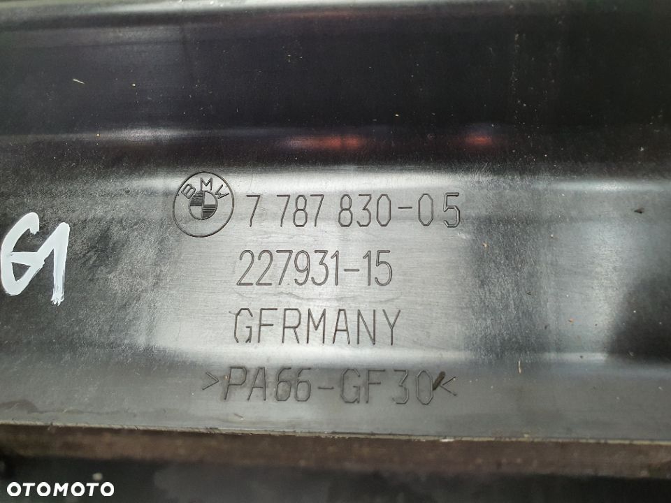 BMW E60 E61 LCI LIFT 2.0D 3.0D KOMPLET CHŁODNIC WENTYLATOR - 5