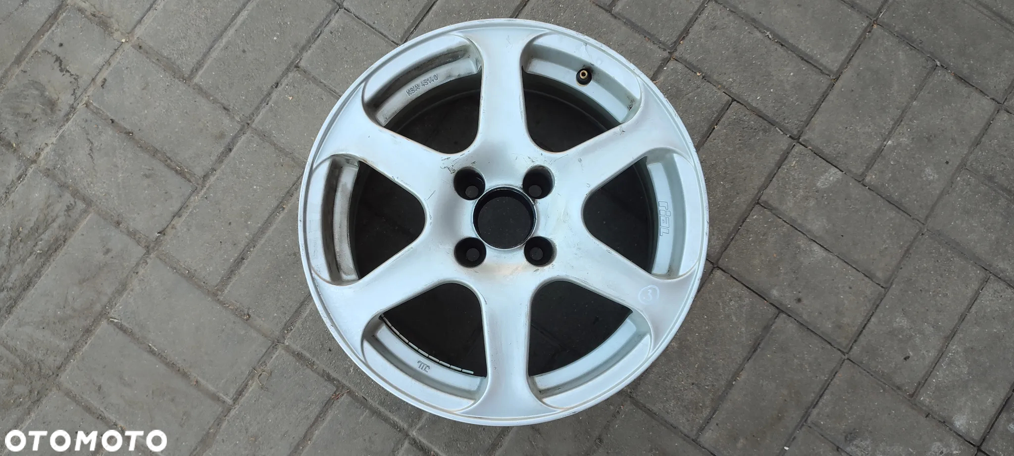 FELGI 4x100 7Jx15 CALI ET37 fi 63,3 RIAL OPEL VW HONDA TOYOTA KOMPLET 4 SZTUKI - 4