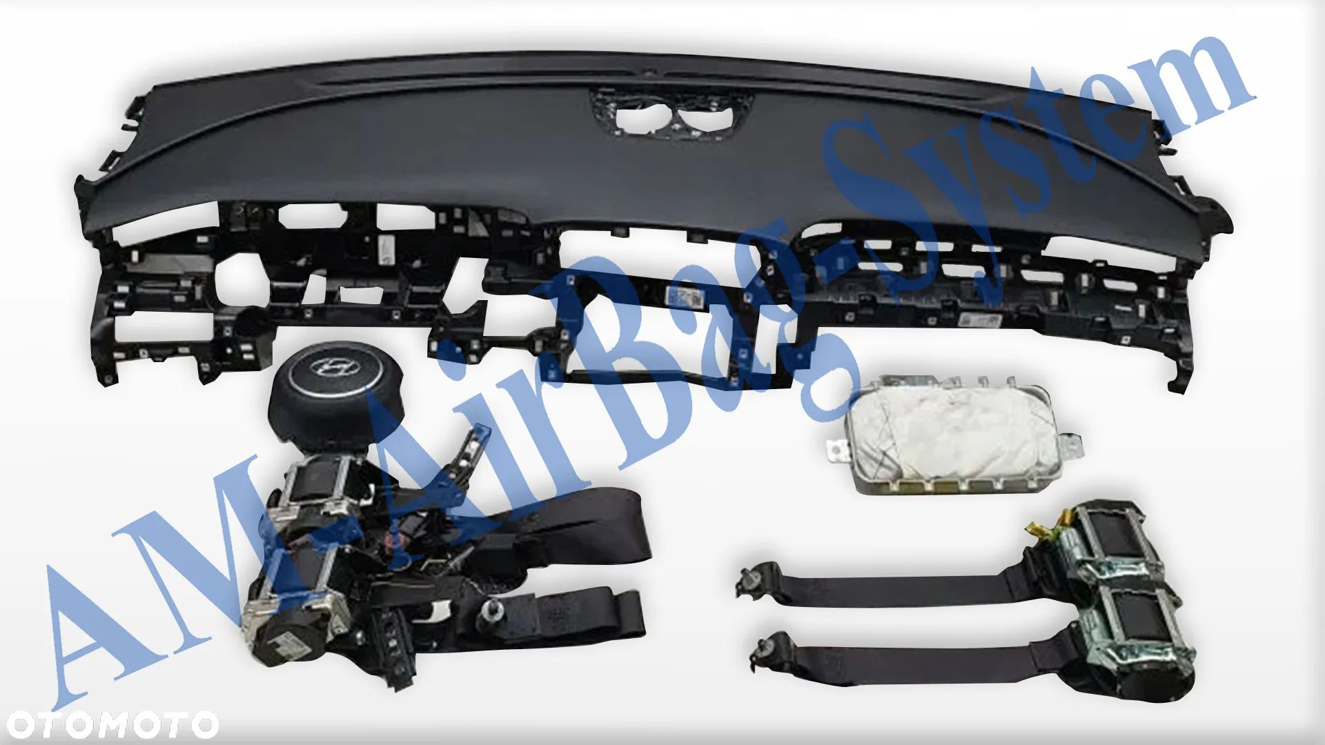 HYUNDAI TUCSON IV 4 Deska Poduszki Pasy AirBag Konsola Kokpit Regeneracja Naprawa - 1