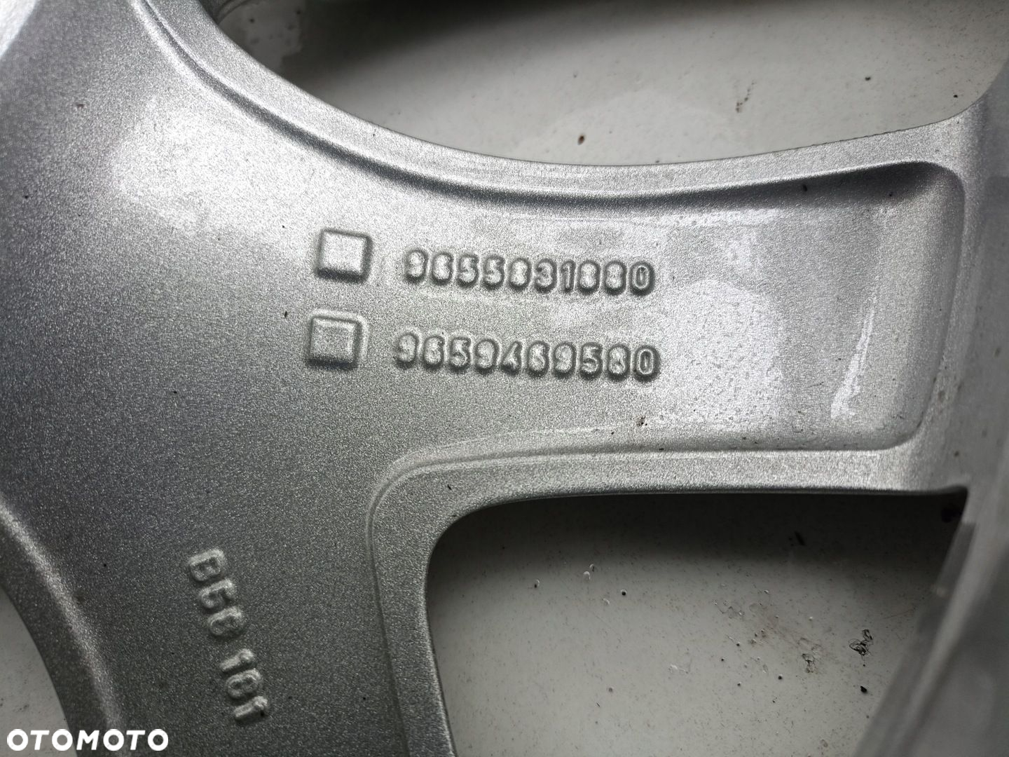 Citroen C4 Picasso FELGI ALUMINIOWE ALUFELGI 18 R18 9655831880 - 9