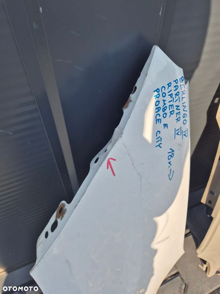 BŁOTNIK CITROEN BERLINGO IV / PEUGEOT PARTNER IV / OPEL COMBO E - 4