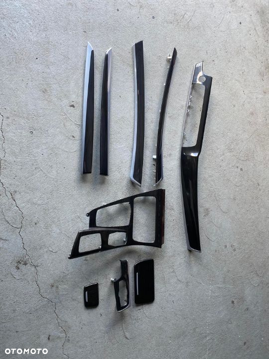 BMW F10 LISTWY OZDOBNE DEKORY USA KOMPLET