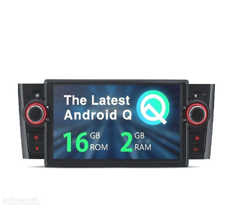 AUTO RADIO GPS ANDROID 10 PARA FIAT GRANDE PUNTO 05-09 USB GPS TACTIL HD - 1