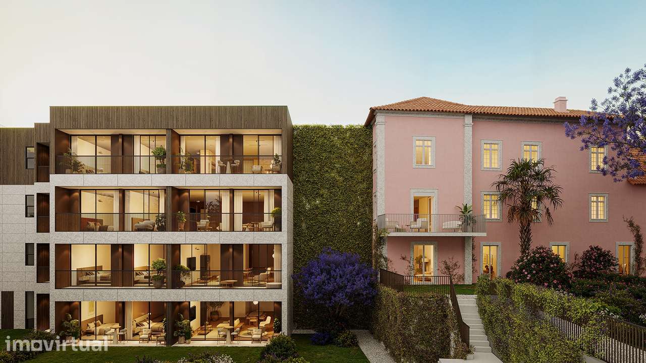 Apartamento T1+1 com Jardim Privado no Palacete Douro | Porto - Grande imagem: 3/23