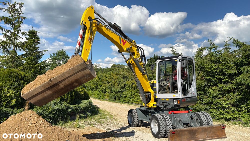Wacker Neuson Koparka Kołowa 6 TON Wacker NEUSON 6503 -2 Pług Ramię Long 3 Łamane POWERTILT Lenhoff Klimatyzacja łyżki przedsiębierne MS03 6503 ew65 wiertnica  Takeuchi TB175W Yanmar B75W widły grabie - 25