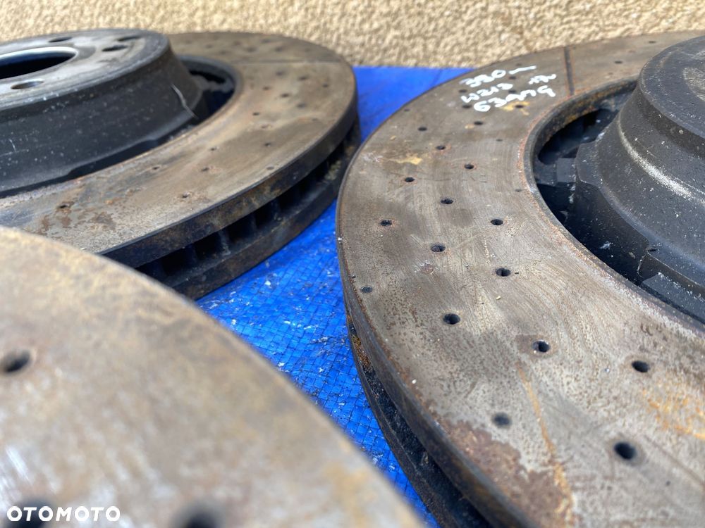 MERCEDES E W213 63AMG ZACISKI HAMULCOWE PRZÓD TYŁ KLOCKI TARCZE 390 / 360mm - 11