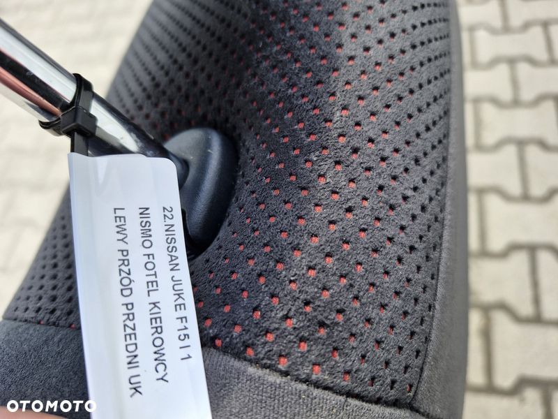 NISSAN JUKE F15 I 1 NISMO FOTEL KIEROWCY LEWY PRZÓD PRZEDNI UK - 9