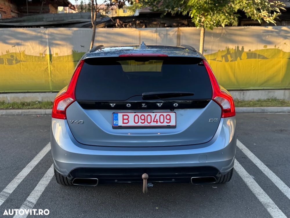 Volvo V60 D3 Geartronic Linje Svart - 4
