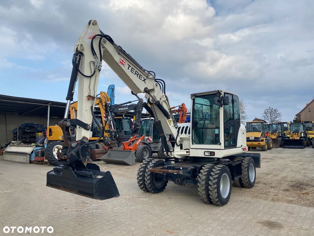 Terex TW85, 5100 MTH, 2 ŁYŻKI, RAMIĘ 3X ŁAMANE, KRÓTKI TYŁ, Z NIEMIEC, - 11