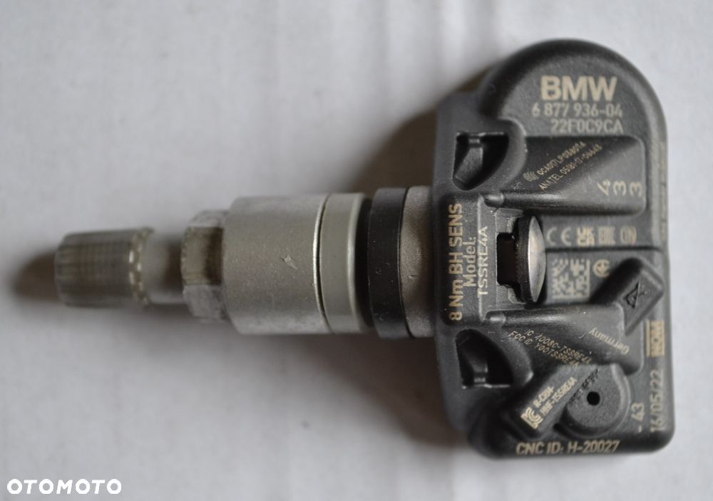 CZUJNIKI CIŚNIENIA TPMS BMW G20 G30 F40 F44 G23 G11 G12 G01 G02 G05 C-350 - 4
