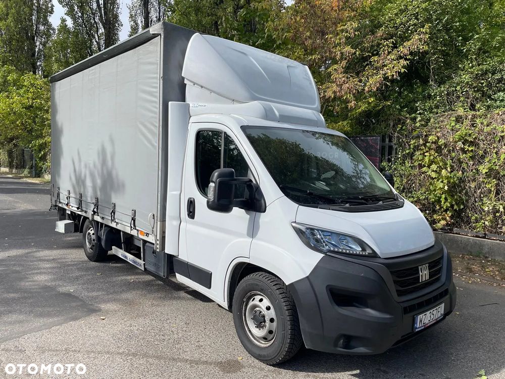 Fiat Ducato 160KM Plandeka 8EP Winda BAR 750kg Pierwszy właściciel - 1