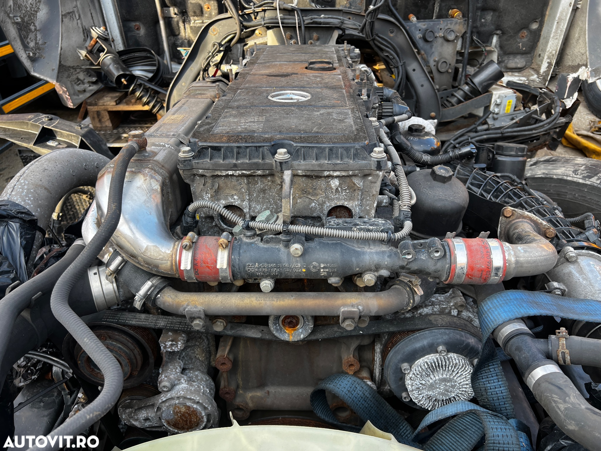 Motor Mercedes.  axor Econic - 7