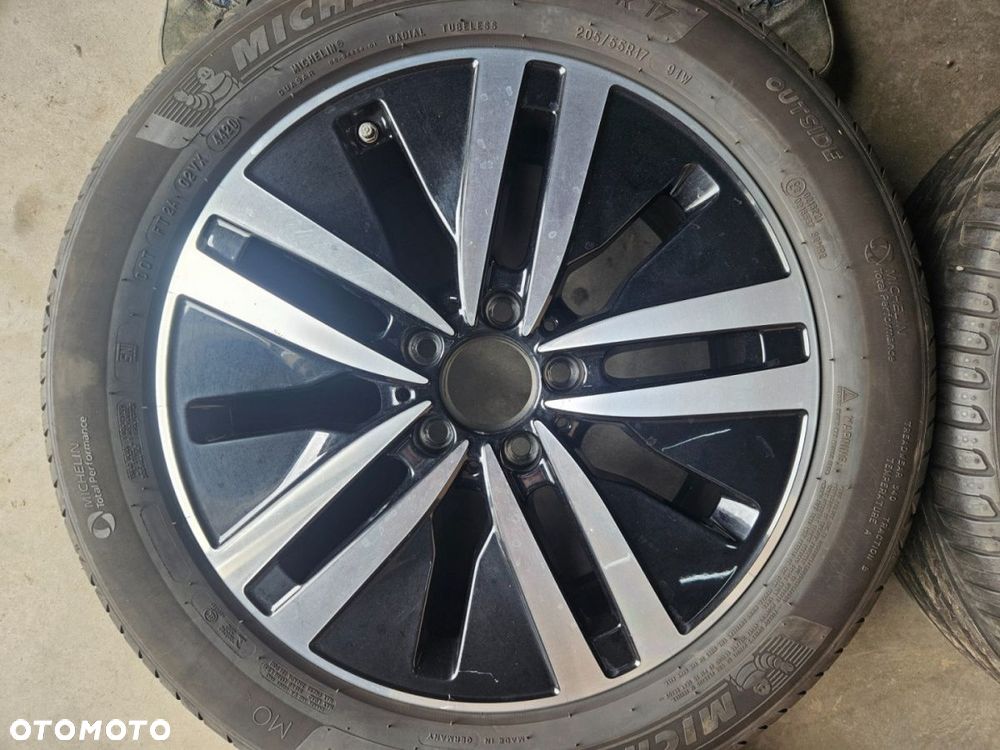 Felga Mercedes w177 CLA C118 X118 w247 CL c215 6.5jx17 ET44 5x112 felgi aluminiowe Z OPONAMI 17 cali - 2