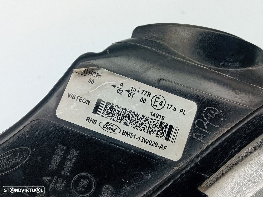 Ótica / farol direita FORD Focus III - 5