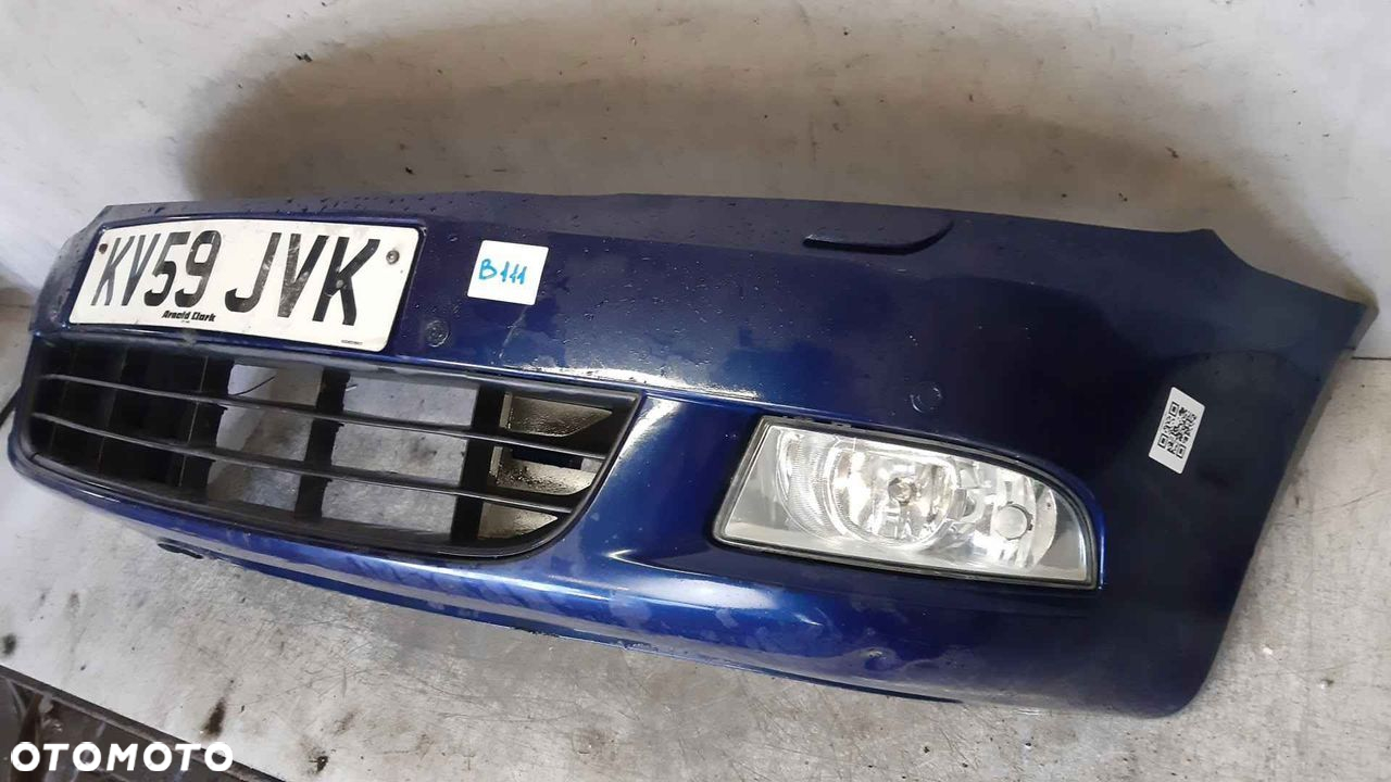 ^ ZDERZAK PRZÓD PRZEDNI SKODA OCTAVIA II 2 LIFT FL HALOGENY SPRYSKIWACZE LAMP XENON PDC CZUJNIKI 9462 NIEBIESKI - 2
