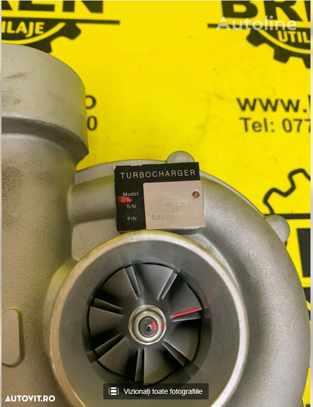 Turbocompresor motor (53279886206) pentru excavator MERCEDES-BENZ nou - 6