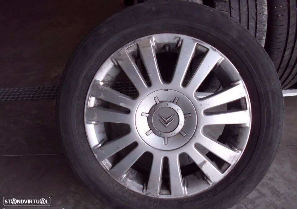 Conjunto Pneus e Jantes Citroen - 215/55/R16 - 1