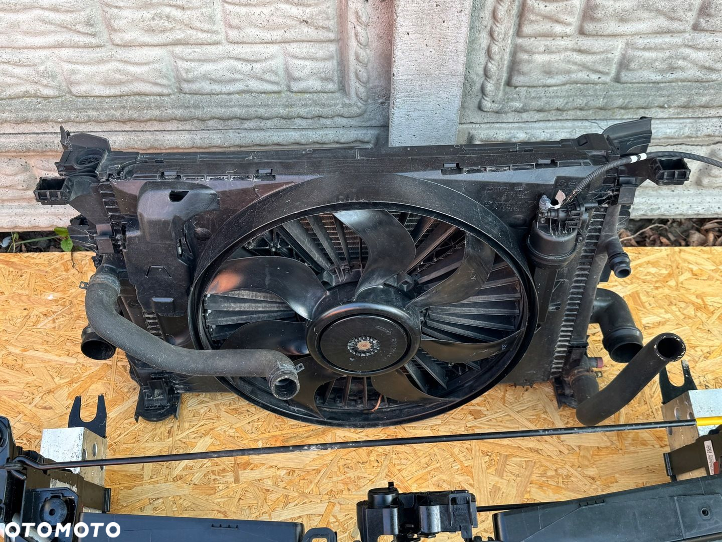 MERCEDES A W176 CLA W117 GLA W156 WZMOCNIENIE PRZOD PAS CHŁODNICE ORG - 5