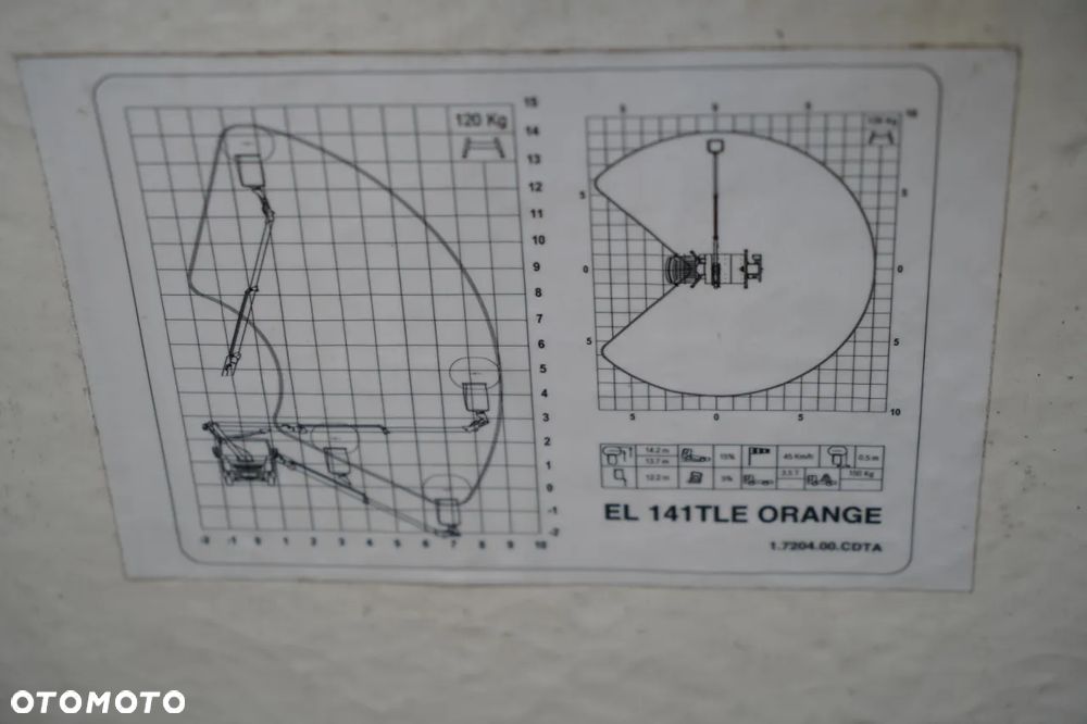 Iveco 35-140 / ZWYŻKA / PODNOŚNIK KOSZOWY FRANCE ELEVATEUR 141 TLE / 4 PODPORY / MANUAL / 2020  R - 23
