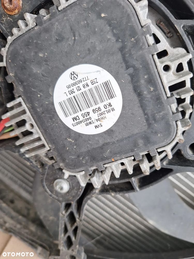 PAS PRZEDNI BELKA CHŁODNICE WENTYLATOR VW GOLF V 1.4/16V - 3