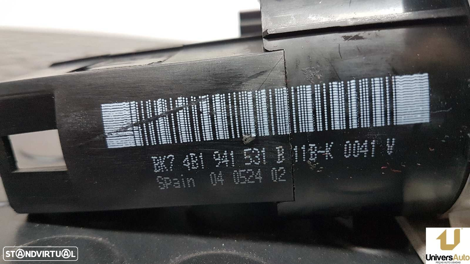 COMANDO DAS LUZES AUDI A6 BERLINA (4B2) 2.5 TDI QUATTRO - 4